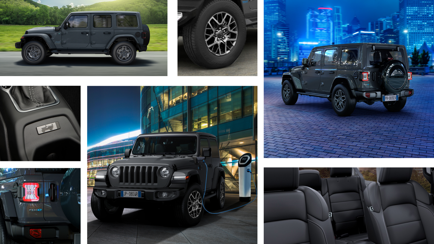 Nouvelle Jeep® Wrangler 80th Anniversary SUV hybride Jeep® LU