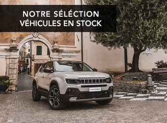 DÉCOUVREZ NOS VÉHICULES DE STOCK