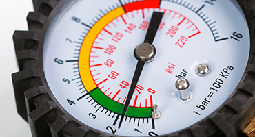 tyres correct pressure